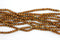 Yellow Wood Jasper Gemstone Beads, 6mm, Round